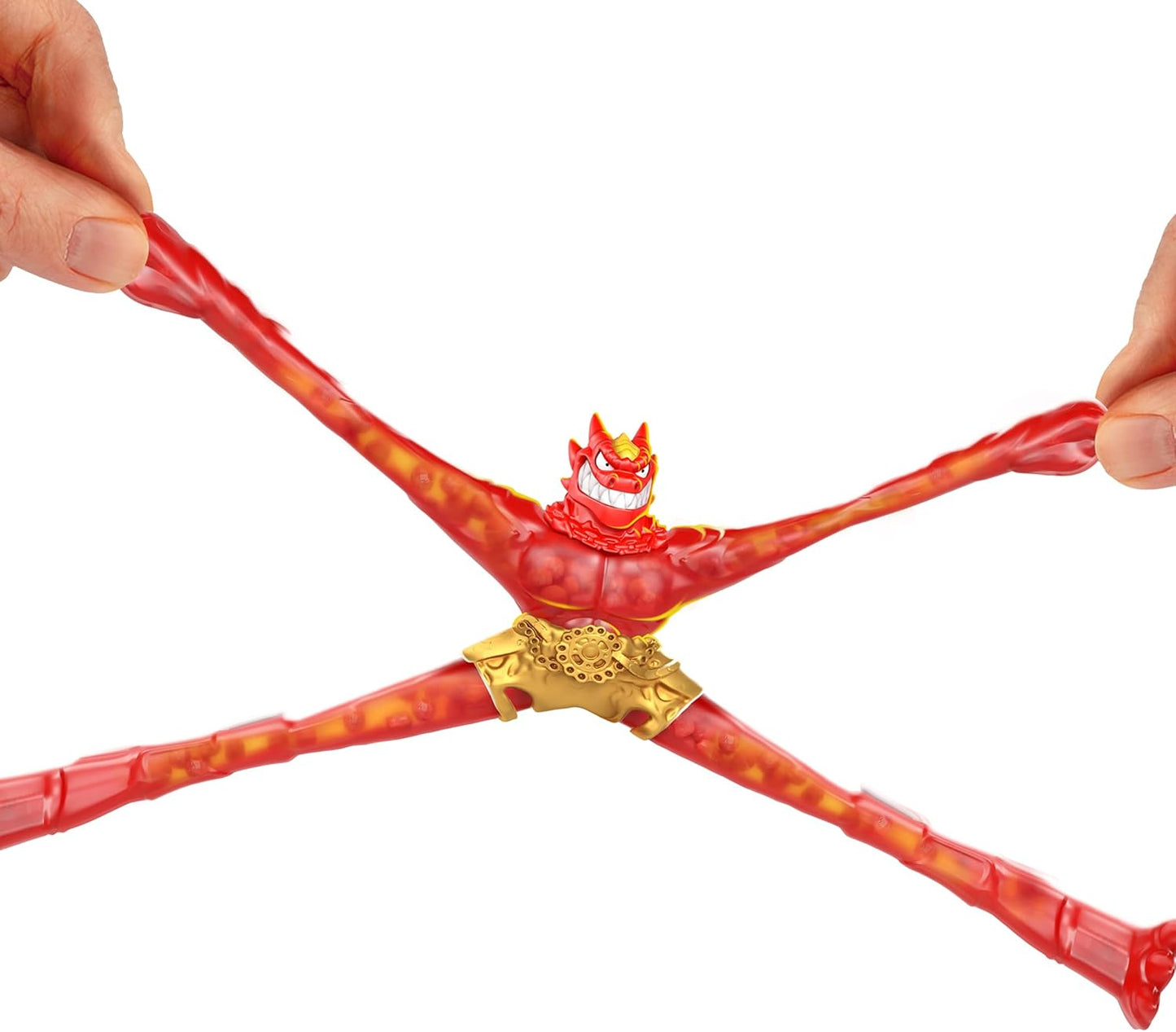 Goo Jitzu, Blazagon, Stretchy Collectible Action Figure, With Unique Goo Filling & Weapon, Tactile Sensory Toy That Stretches Up To 3x Its Size