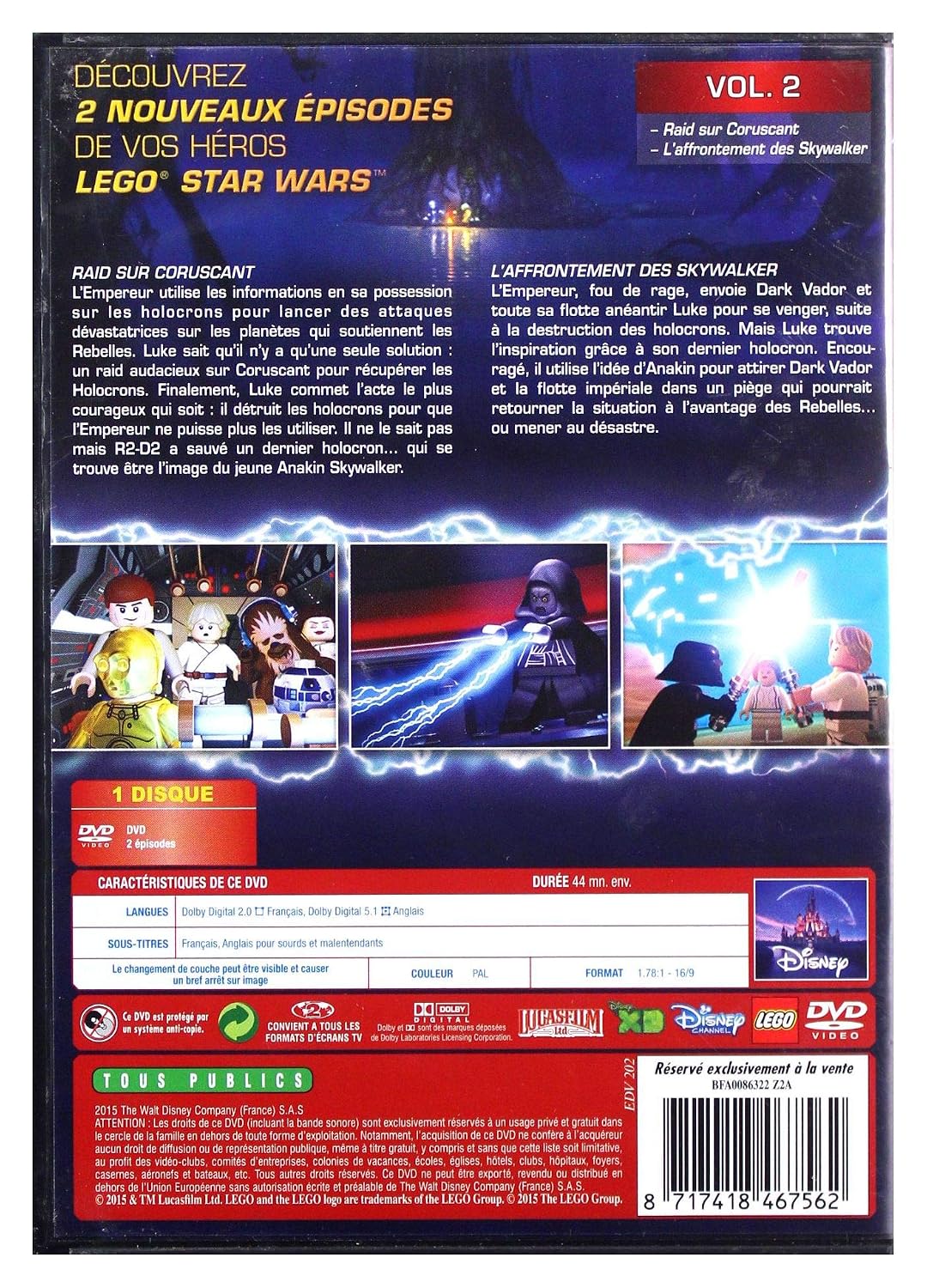 Lego Star Wars Les Nouvelles Chronique De Yoda (Region 2)