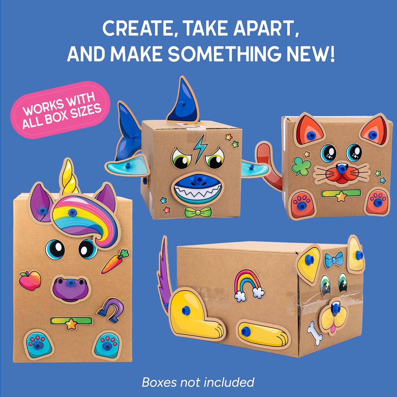 * Boxineers Cardboard Animals
