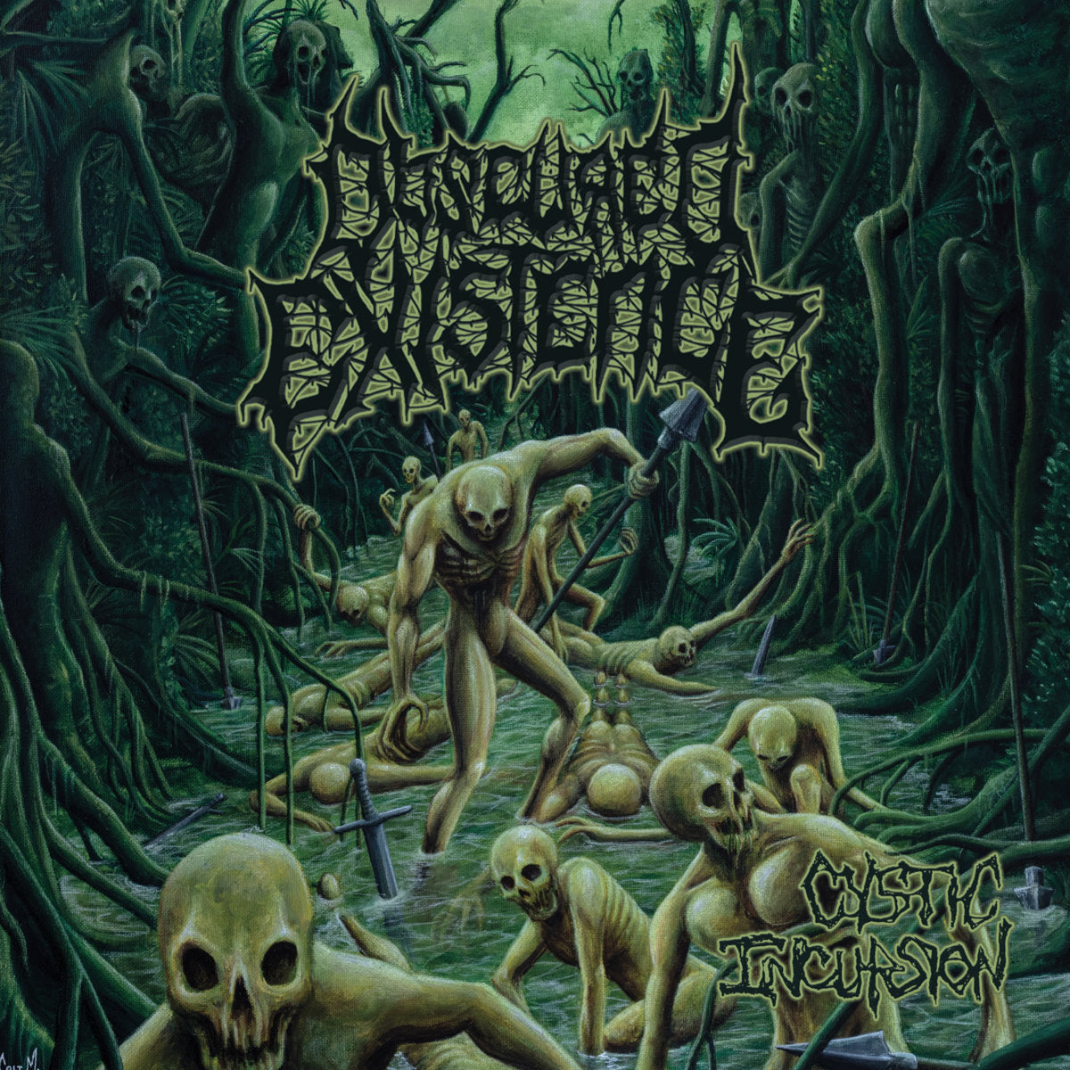 Cystic incursion