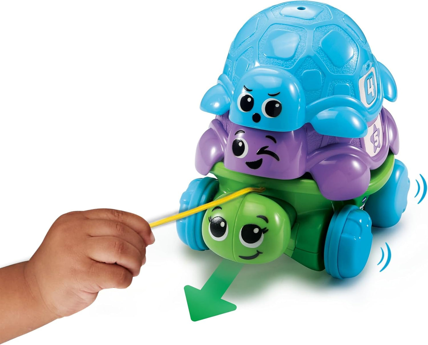VTech speelgoed - Stapelpret Schildpadjes kleurrijk stapelspeelgoed