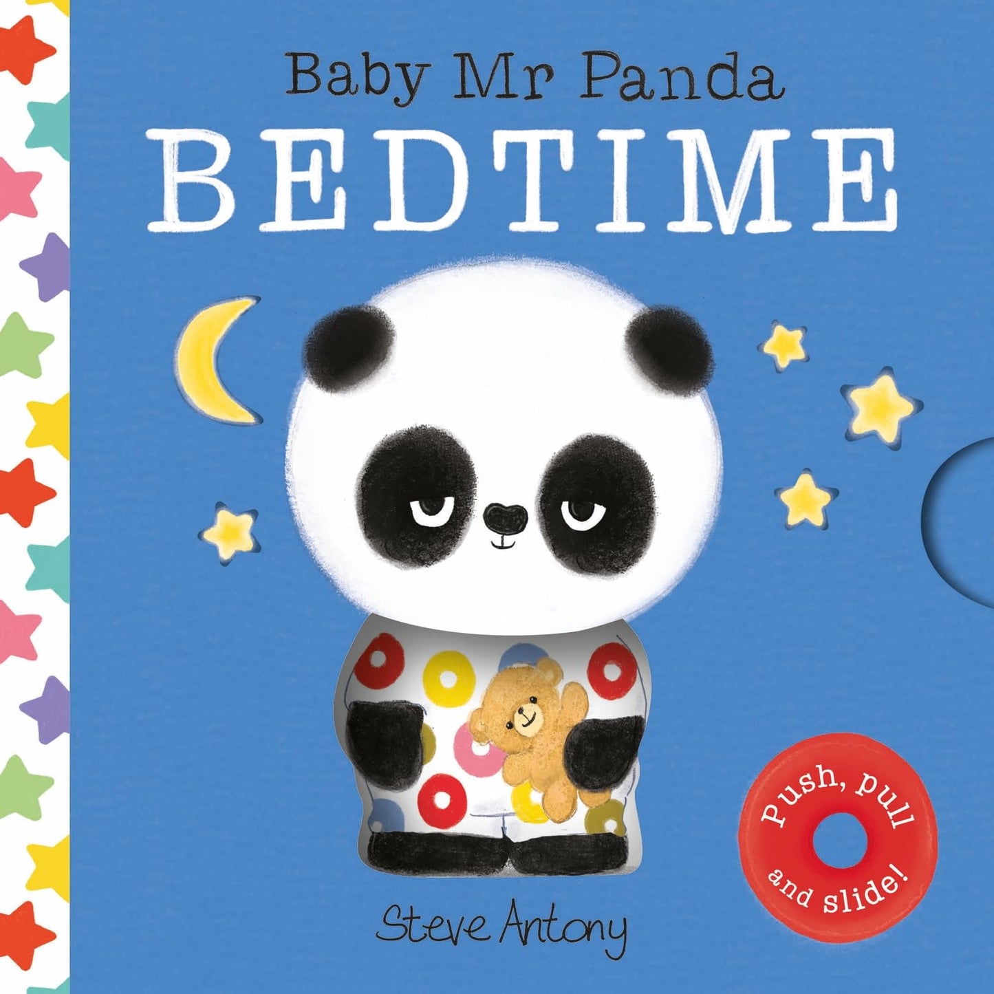 Baby Mr Panda: Bedtime: A push, pull and slide board book
