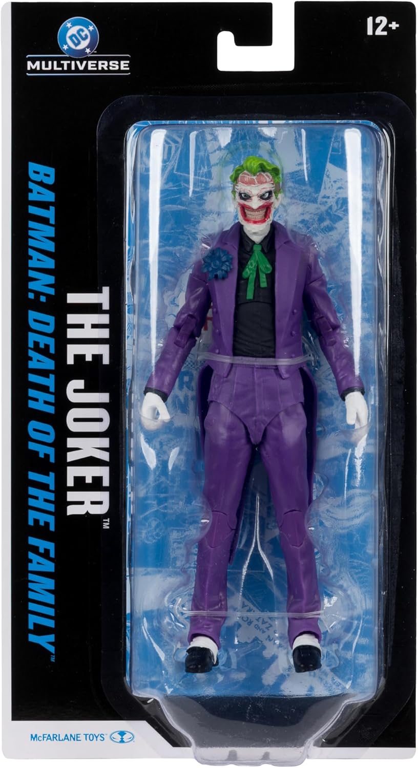 McFarlane DC Multiverse The Joker (Death of the Family) 7in Action Figure Toys Blister Card