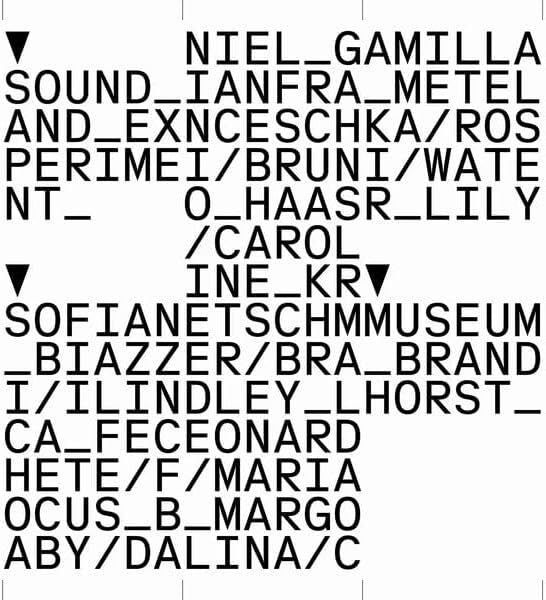 SOUND and EXPERIMENT/MUSEUM BRANDHORST