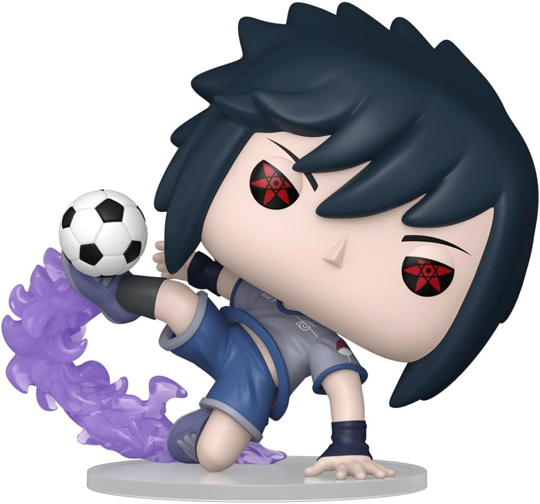 Funko POP! Animation: Naruto Shippuden Football - Sasuke - Figura in vinile da collezione - Idea regalo - Prodotto ufficiale - Giocattoli per bambini e adulti - Modello di figura per collezionisti