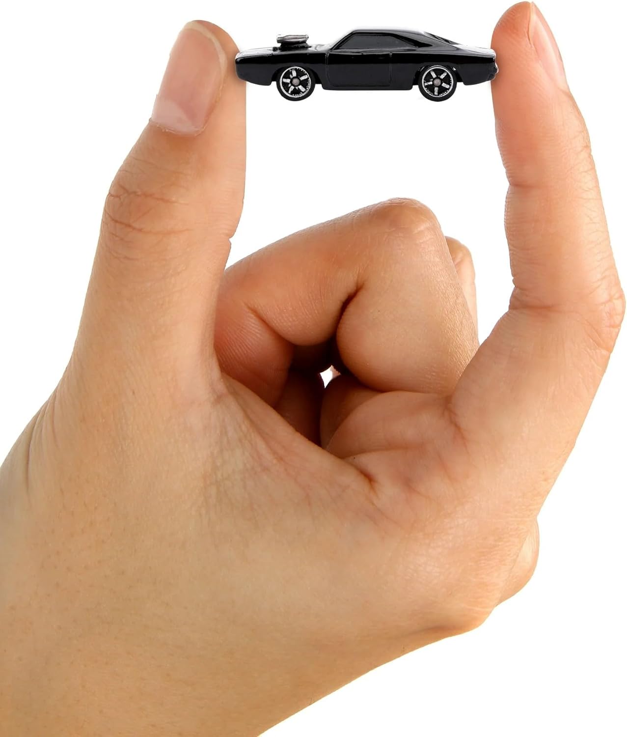 Jada Toys Fast & Furious - Confezione da 6 nano-veicoli (1,65 pollici) - Set di 6 modellini auto in metallo con licenza ufficiale, mini veicoli per fan e bambini dai 3 anni in su, set da collezione in