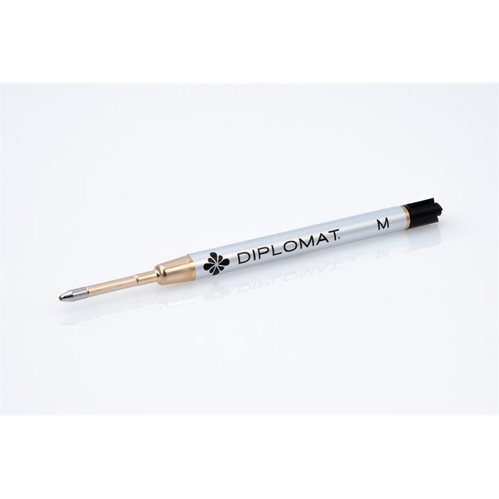 Diplomat easyFLOW king-size Ballpoint refill black - Medium