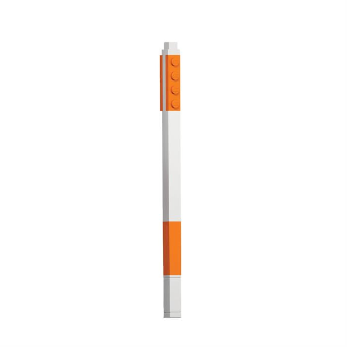 LEGO Stationery Gel Pen - Single Orange
