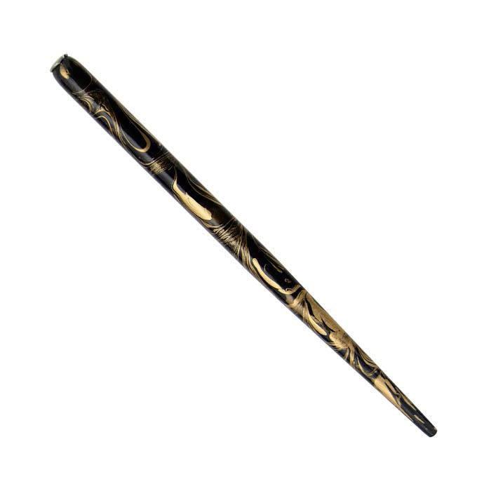Manuscript Wooden Pen Holder - box of 12 - Metallic Gold Marble