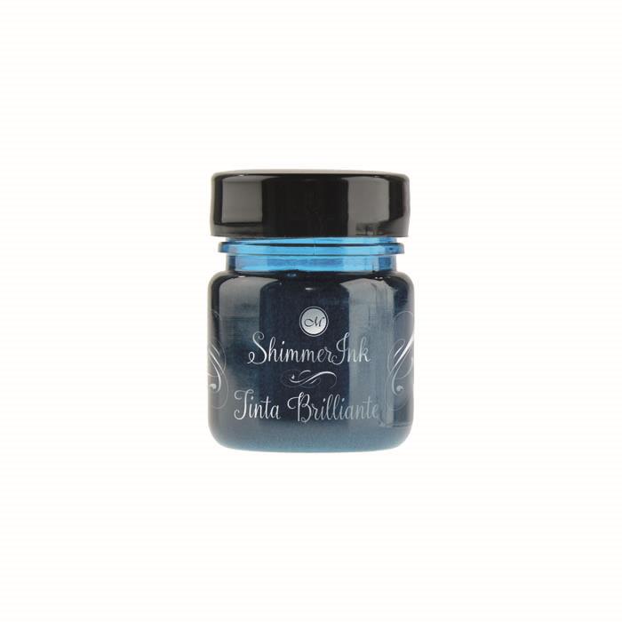 Manuscript Shimmer Ink 25ml - Dazzling Lagoon