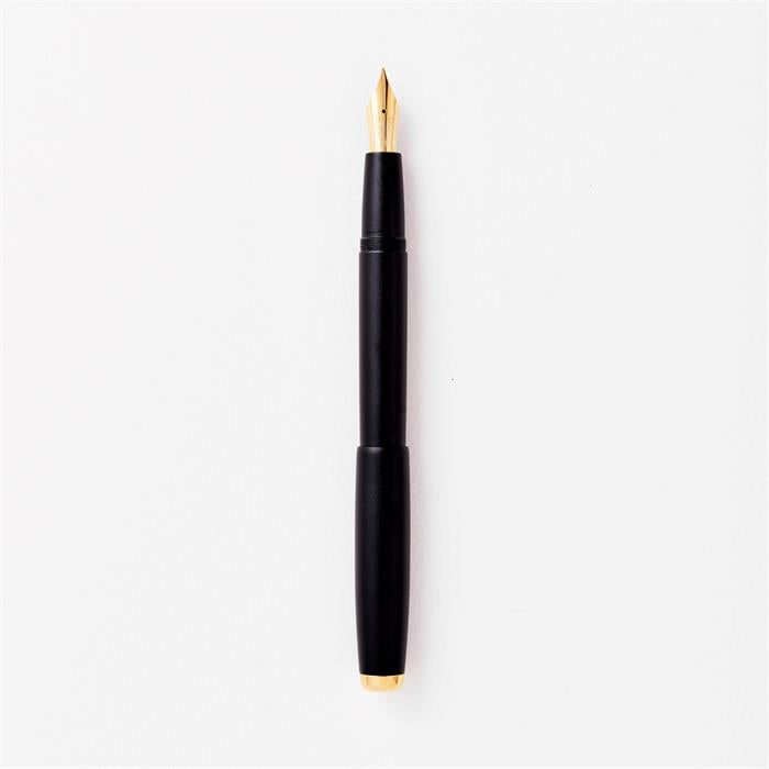 Tom's Studio The Studio Fountain Pen - Semi-Flex Nib - Black