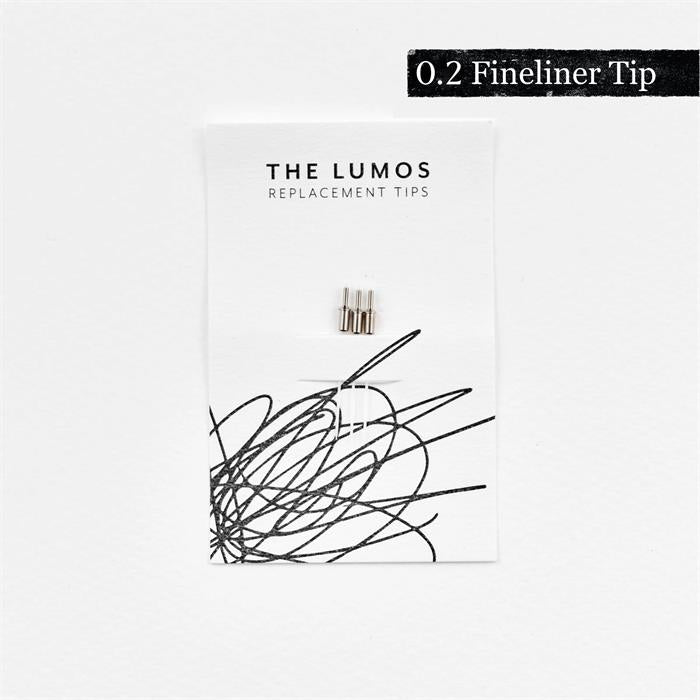 Tom's Studio Lumos replacement tips - 3 x 0.2 Fineliner