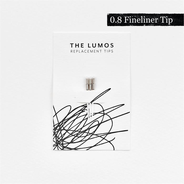 Tom's Studio Lumos replacement tips - 3 x 0.8 Fineliner