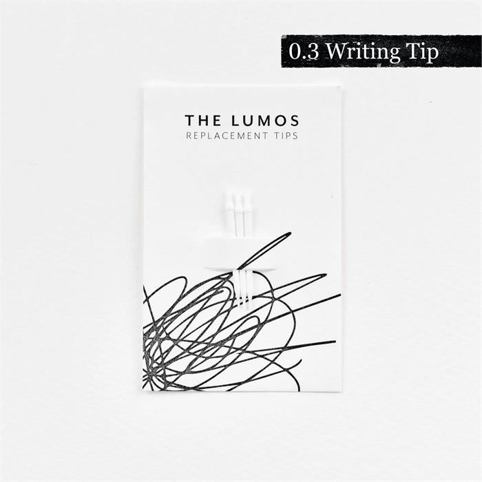 Tom's Studio Lumos replacement tips - 3 x 0.3 Writing Tip
