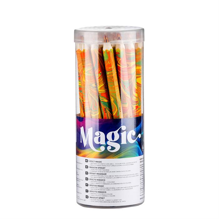 Koh I Noor jumbo special coloured MAGIC pencil 3405 - tub of 30 pencils - Original Design (New Packaging)