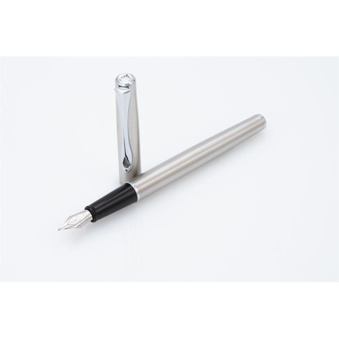 Diplomat Fountain Pen Traveller stainless steel - Medium