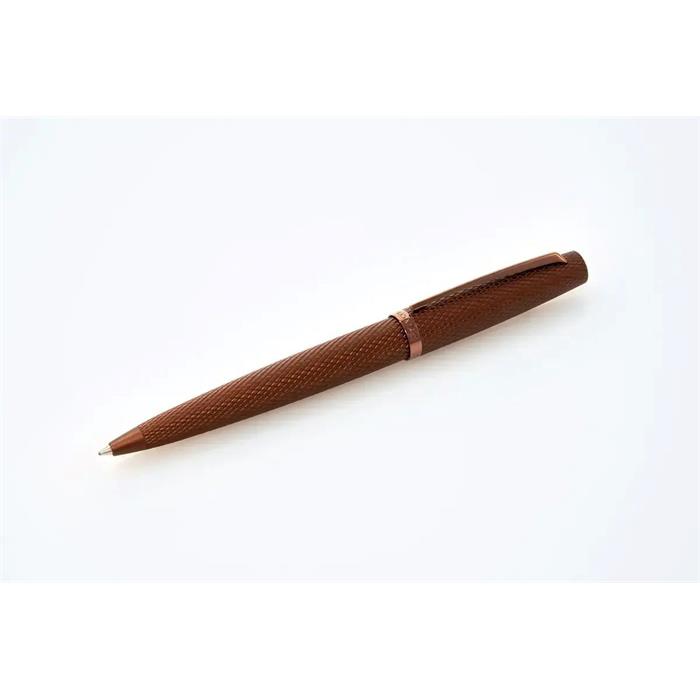 Diplomat Ballpoint Viper brown guilloche