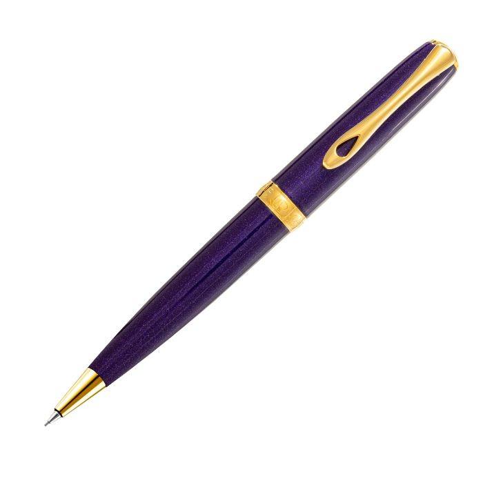Diplomat Mechanical Pencil Excellence A2 Violet rain gold 0.7mm