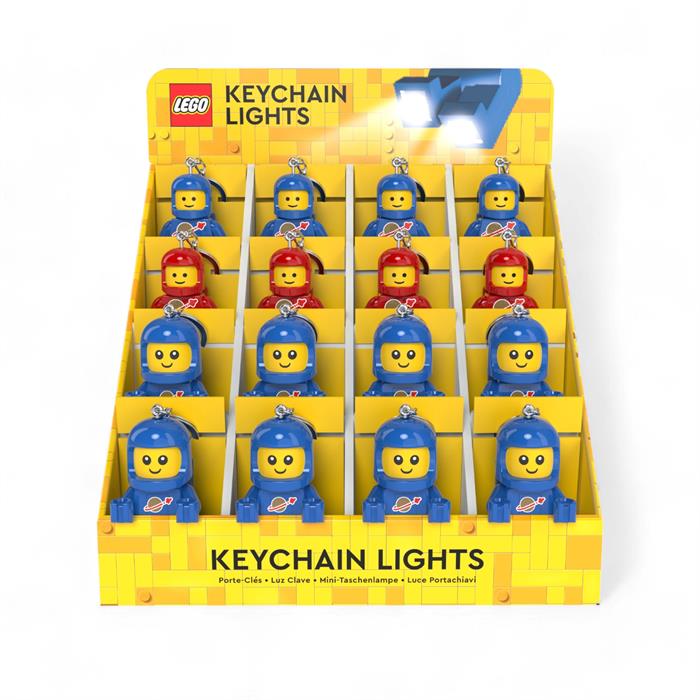 LEGO Minifigures Keychain Light CDU 16 Piece Spaceman/Baby