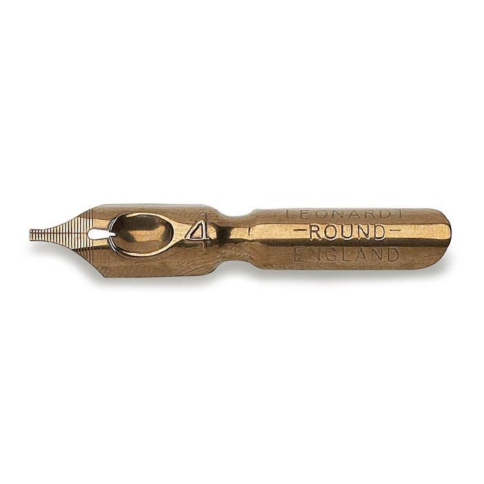 Manuscript/Leonardt Round Hand 4 Nib - 0.95mm - Bronze - box of 24