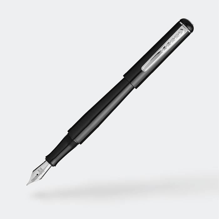 Tom Hessin Charles Collection Birmingham Noir Iridium Nib Medium