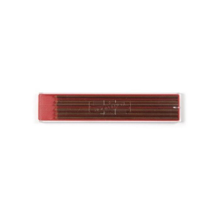 Koh I Noor technical coloured leads 2.0mm x 120mm 4300 brown - pack of 12 leads