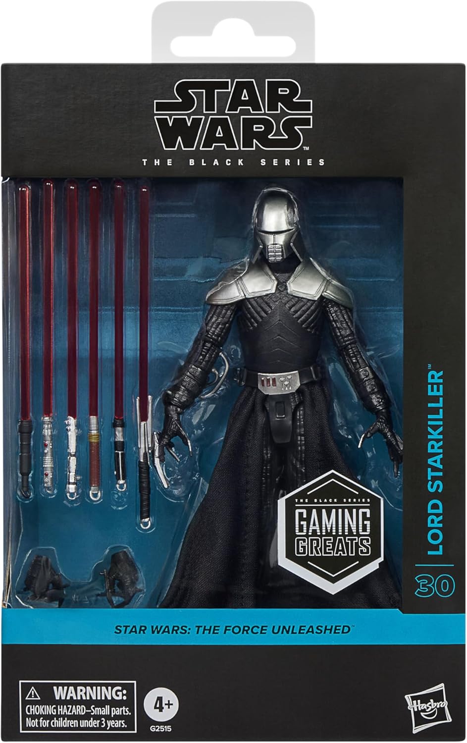 Star Wars The Black Series Gaming Greats Lord Starkiller, The Force Unleashed Deluxe Collectible 15-cm Action Figure