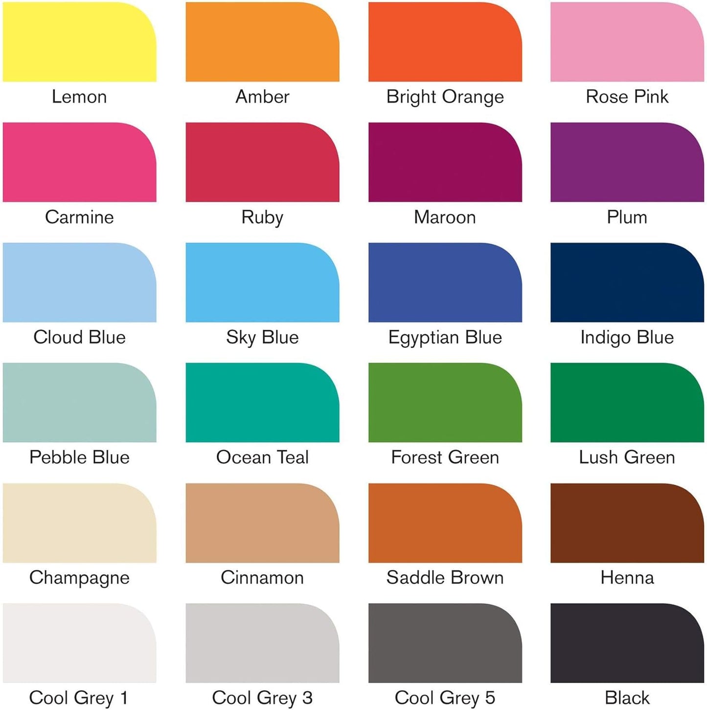 Winsor & Newton 0290079 Promarker Brush voor tekeningen, kalligrafie, ontwerp en lay-outs, streeploos tekenen met beitel- en penseelpunt - Set 24 Brushmarker, Student Designer set 24