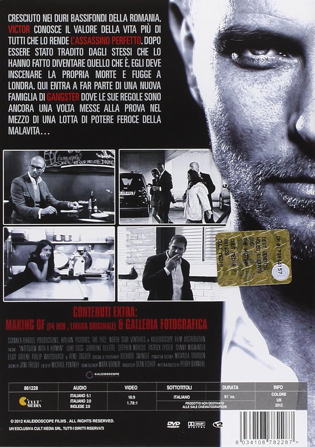 interview with a hitman DVD Italian Import