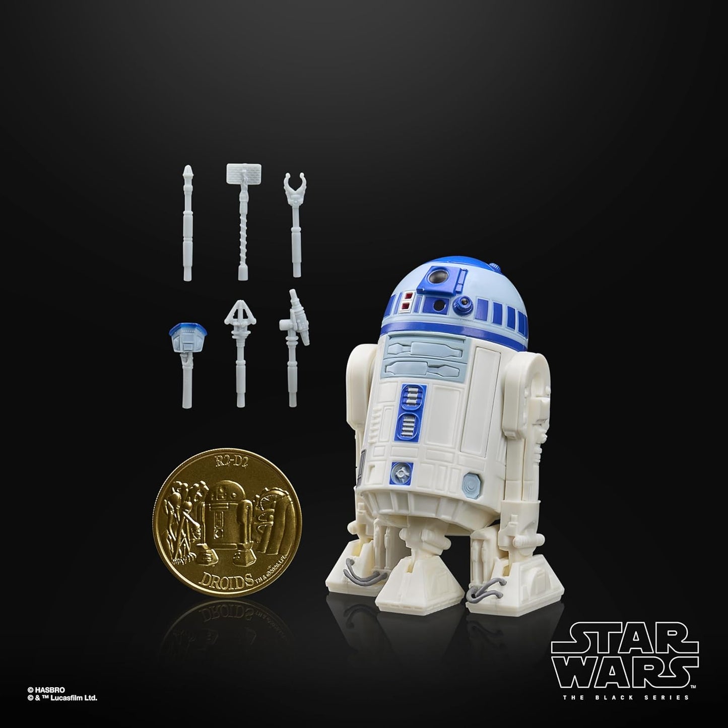 Star Wars The Black Series Artoo-Detoo (R2-D2), Droids Premium Collectible 15 cm Action Figure