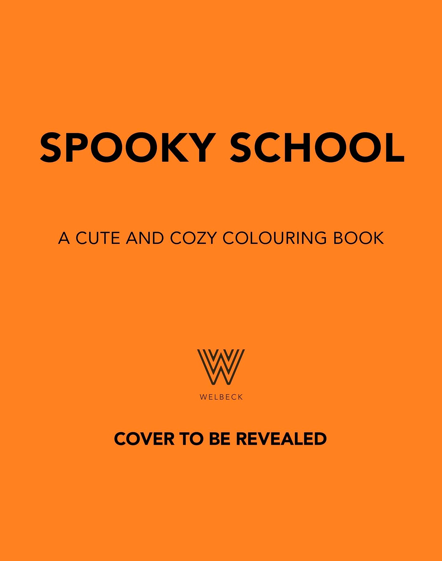 Spooky School: A cozy colouring adventure