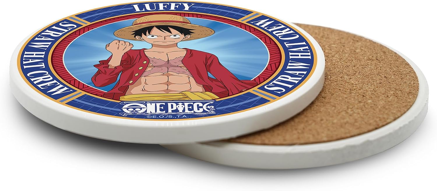 One Piece - Ceramic Coaster - Monkey D. Luffy