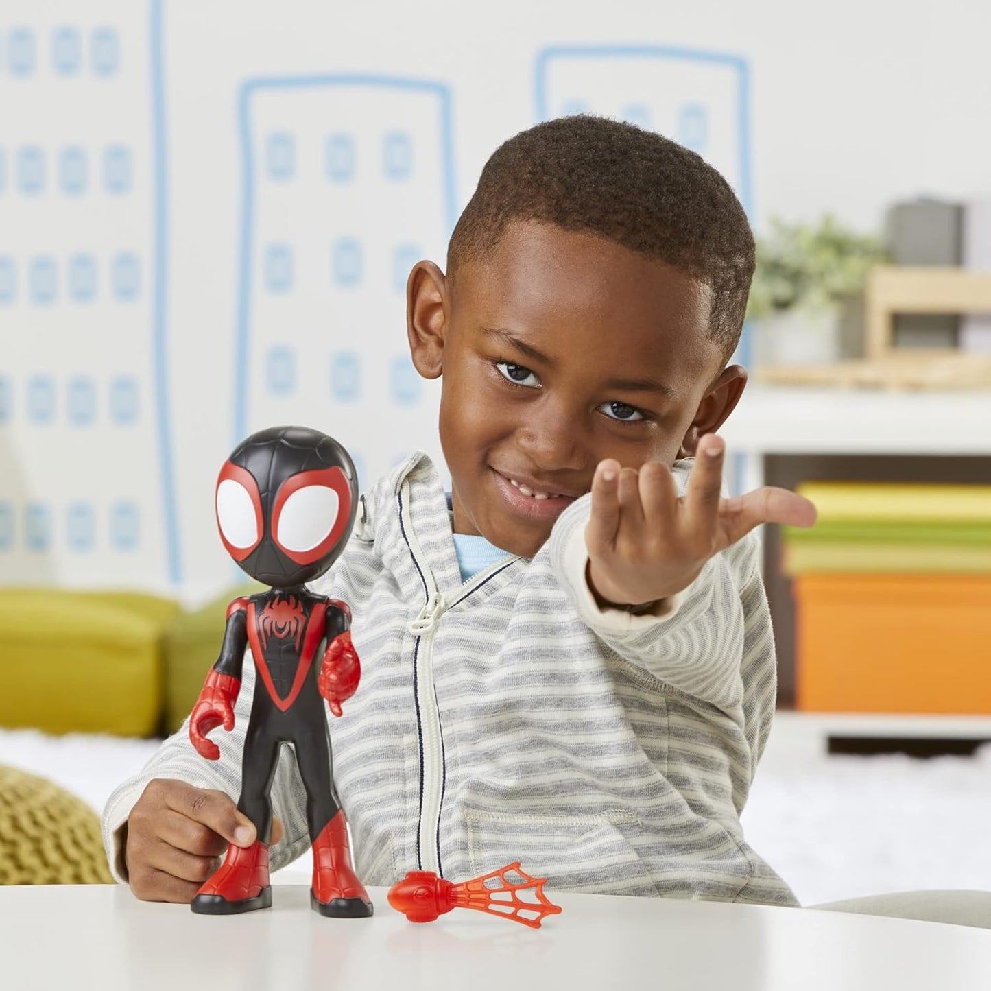 Spidey & Friends - Figure 22,5 Cm - Miles M. Spin (F39885X4)