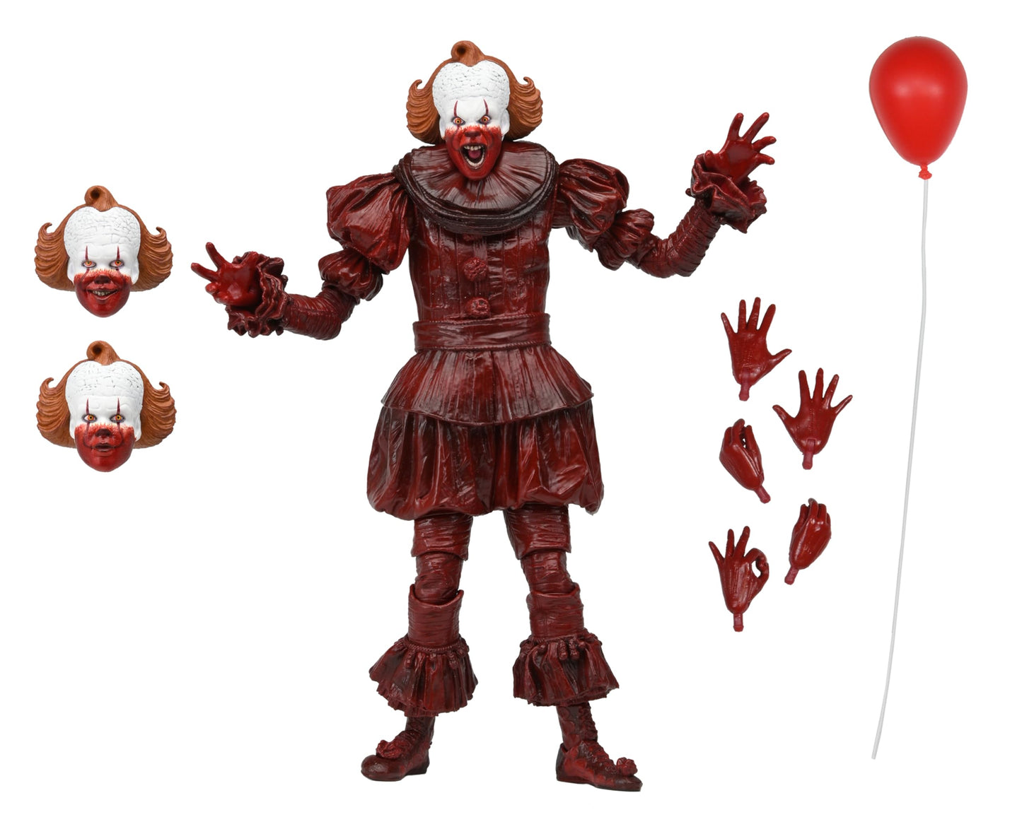 NECA Official – IT: Welcome to Derry – Ultimate Blood Pennywise Figurine d'action 17,8 cm