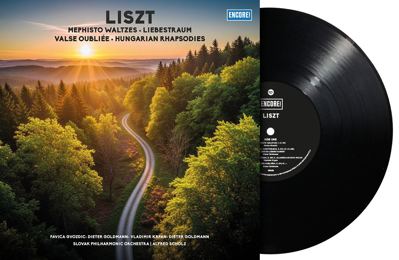 Liszt: Mephisto,Valtzes / Liebestraum / Etude In F Minor / Valse Oubliée / Hungarian Rhapsody