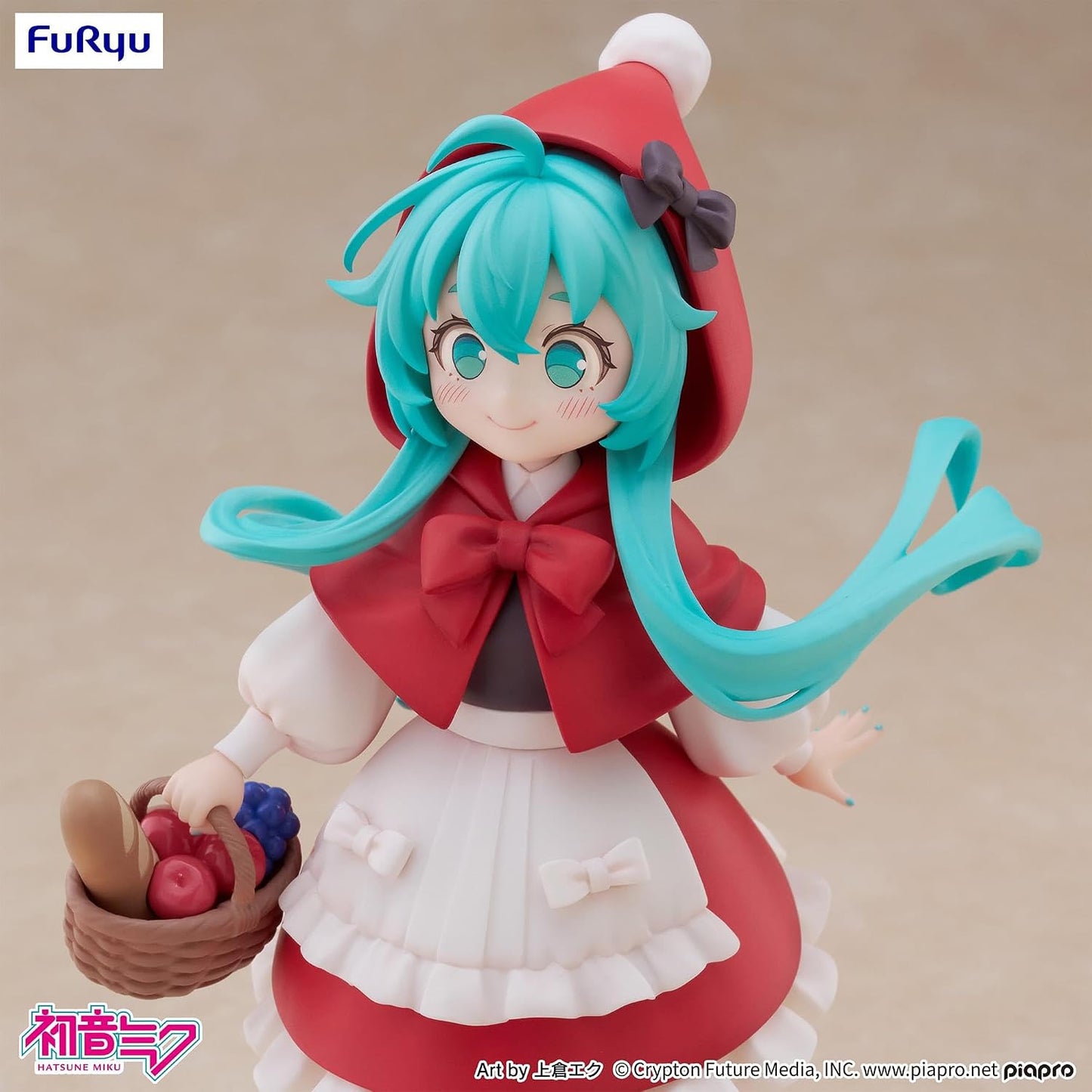 Furyu Hatsune Miku Fairy Hatsune Miku - Statua da tavolo a forma di Cappuccetto Rosso