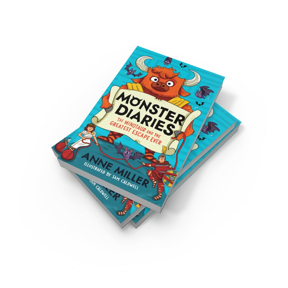 Monster Diaries: The Minotaur and the Greatest Escape Ever: New for 2026, a monstrously fun illustrated series for 7+ readers