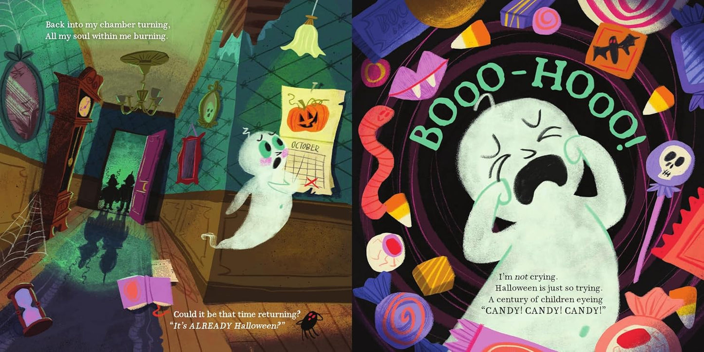 The Ghost Who Saved Halloween: A Not-Too-Spooky Rhyming Halloween Picture Book for Kids (Ages 4-8) (Who Saved the Holidays, 1