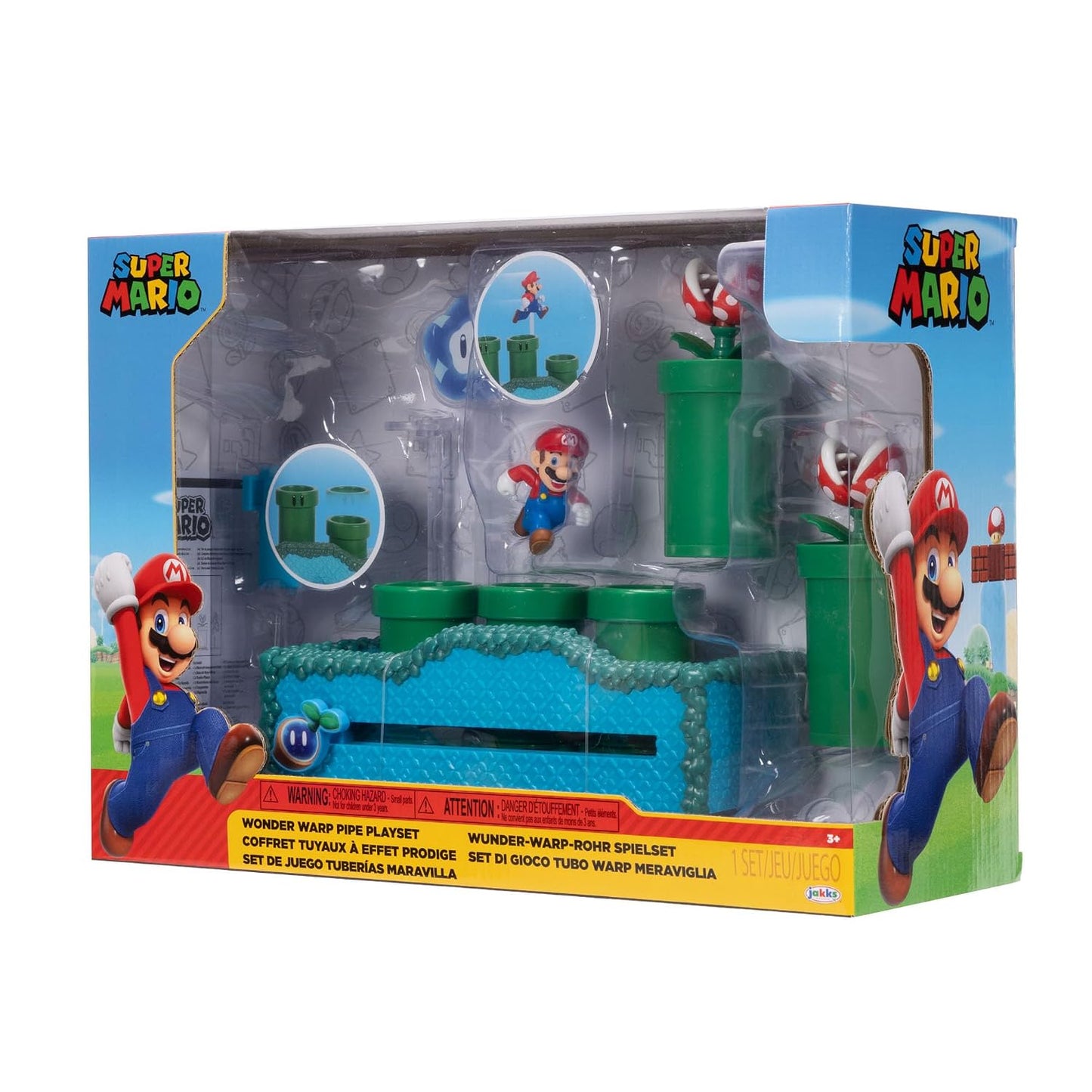 Nintendo Super Mario Wonder Wind Pipe Playset /Toys