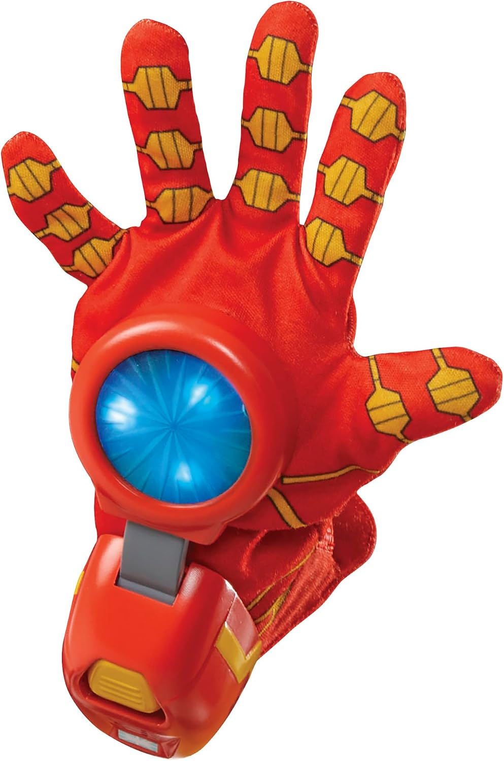 Marvel Iron Man and his Awesome Friends Repulsor Glove, Electronic Role Play Toy with Lights and Sounds, Super Hero Toys for Kids, Ages 3+