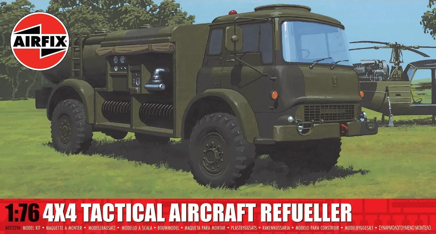 Airfix 982329-1/76 4x4 camion cisterna aeroportuale - scala 1:76