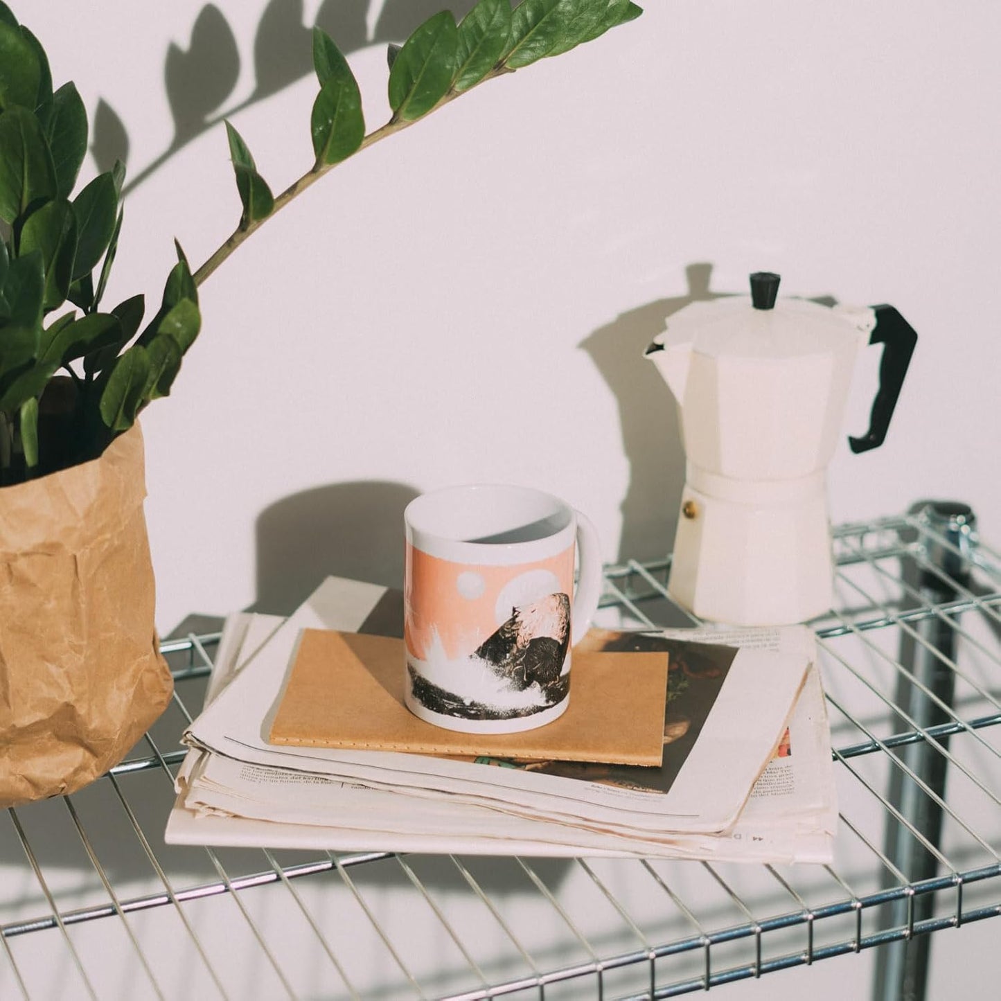 Grupo Erik Tazza Dune - Tazza Colazione Ceramica con Colori Vivaci e Stampa di Alta Qualità 350 ml, Adatte a Lavastoviglie e Microonde | Tazzine Caffe Particolari