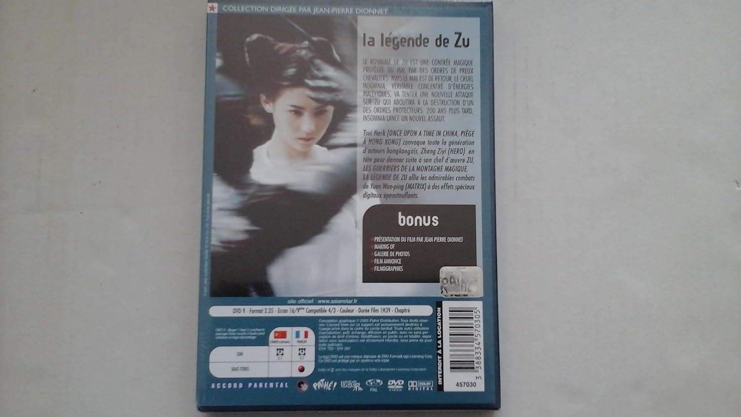 La légende de zu