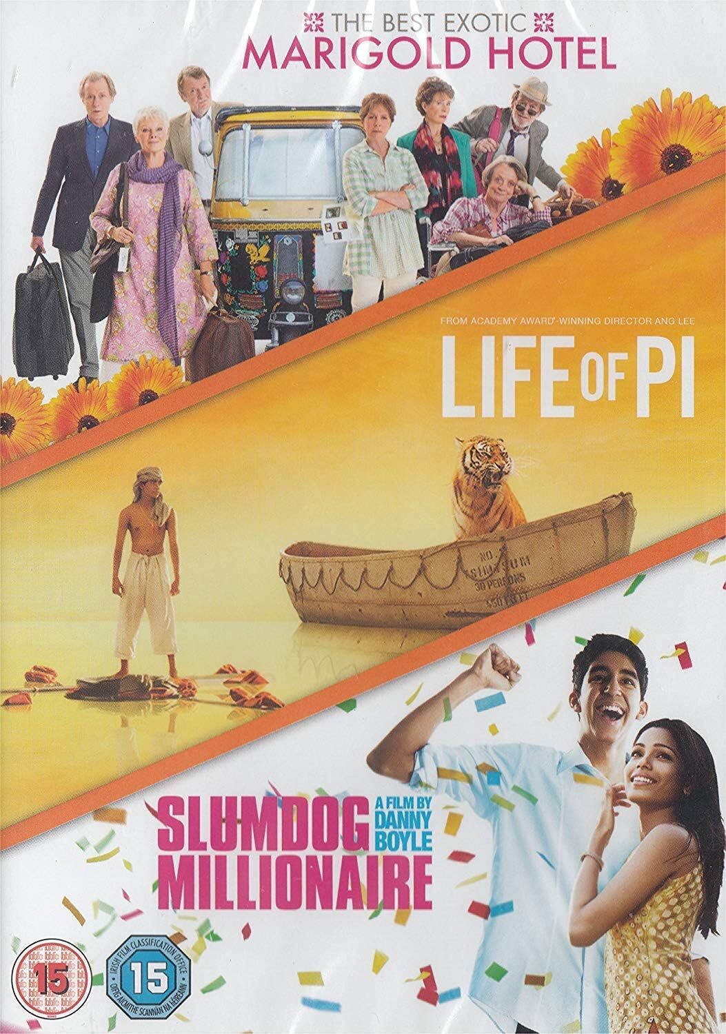 The Best Exotic Marigold Hotel/Life of Pi/Slumdog Millionaire