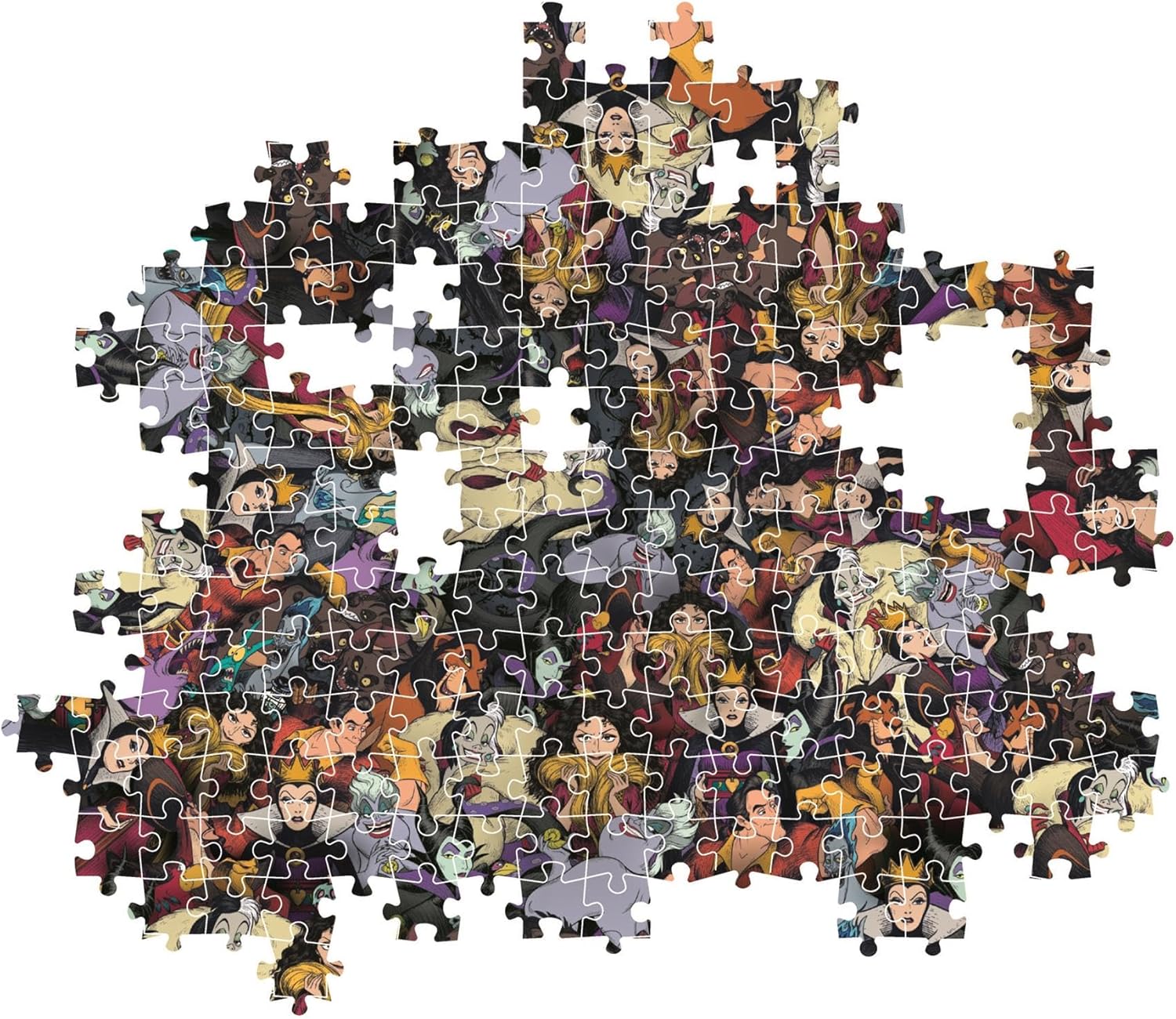 CLEMENTONI PZL 1000 IMPOSSIBLE DISNEY VILLAINS - 37518