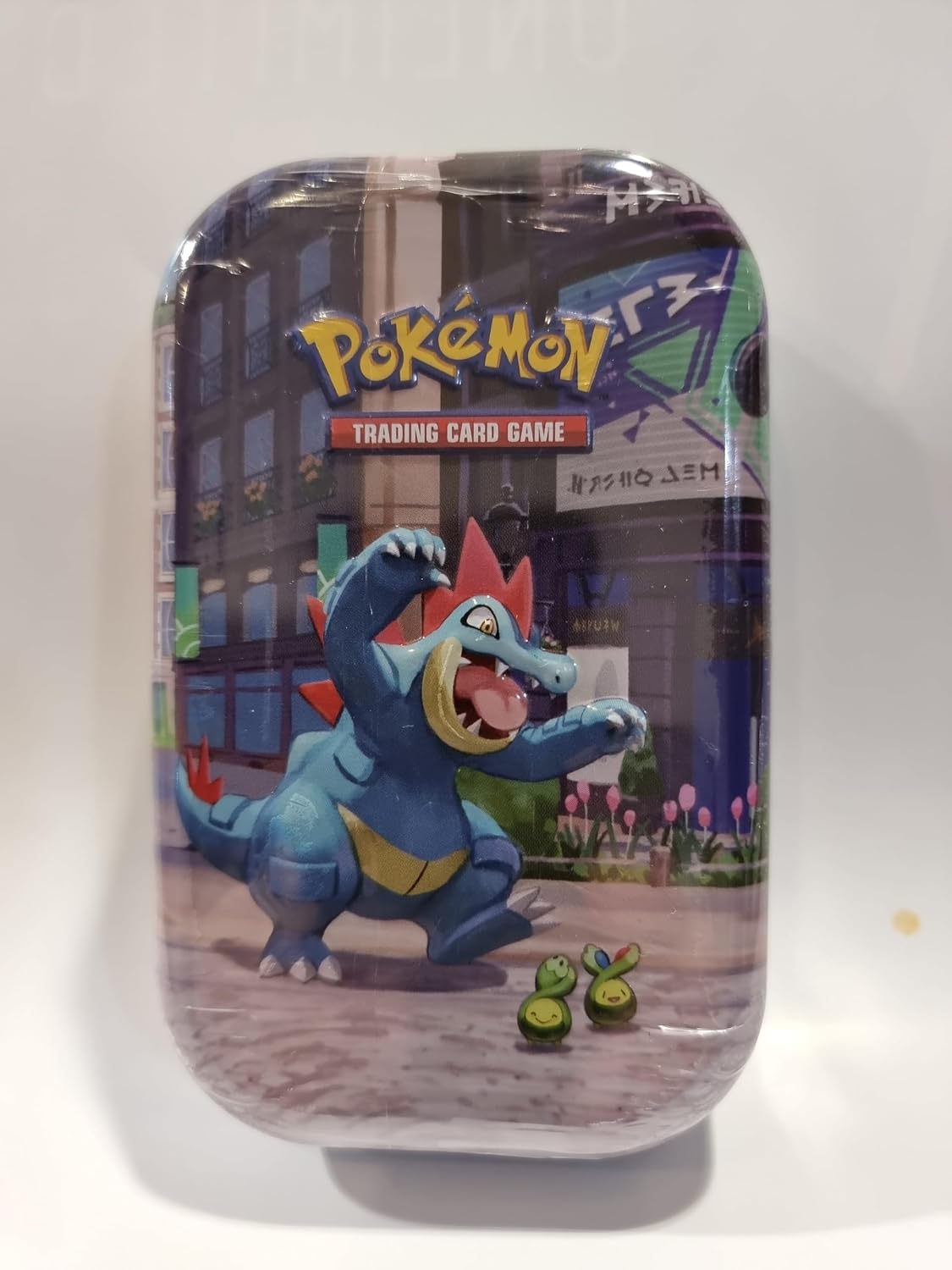 Pokemon Mega Evolution Chaos Rising Lumious City Mini Tin