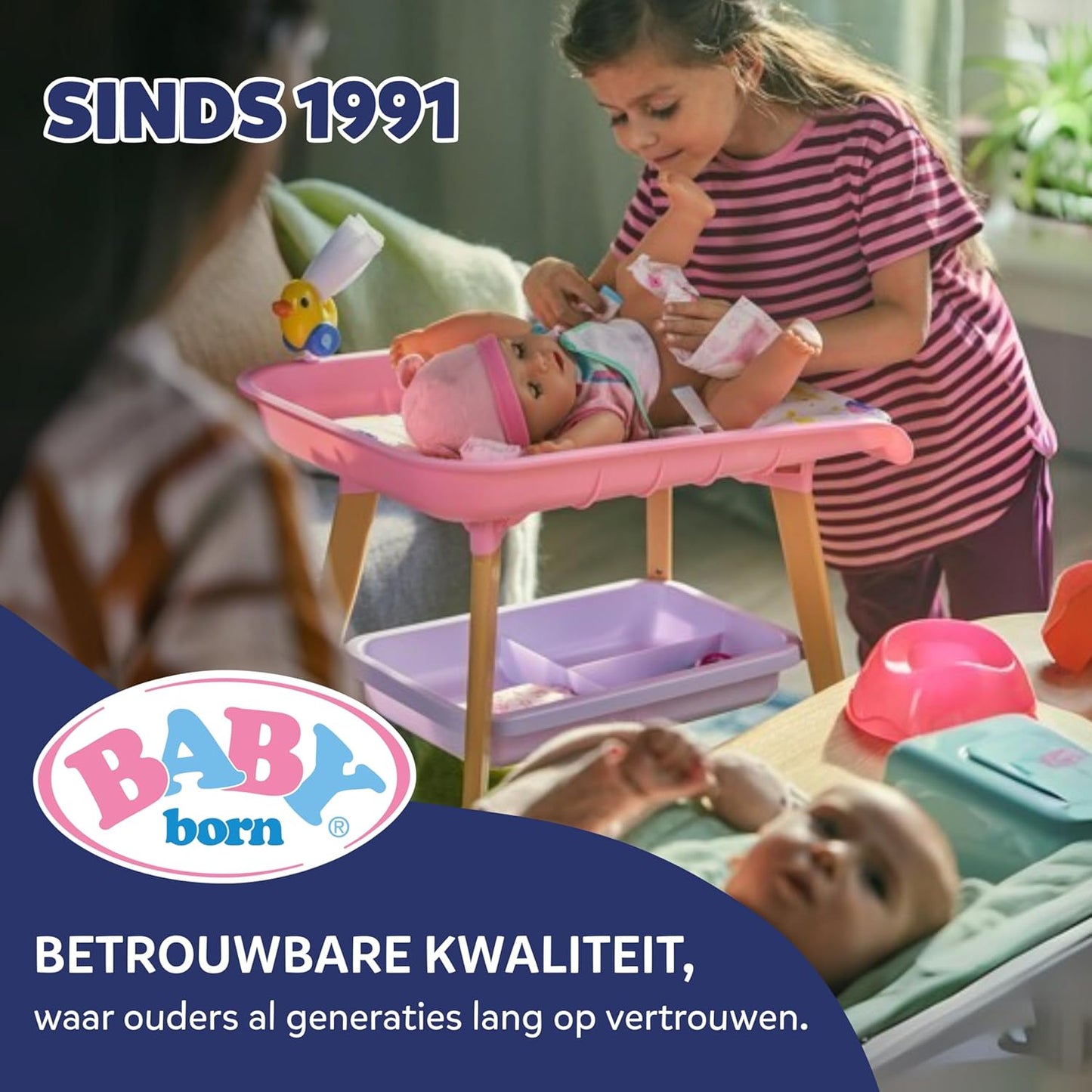 Baby Born Fruitjurk Met Aardbeien Handtas - 43Cm