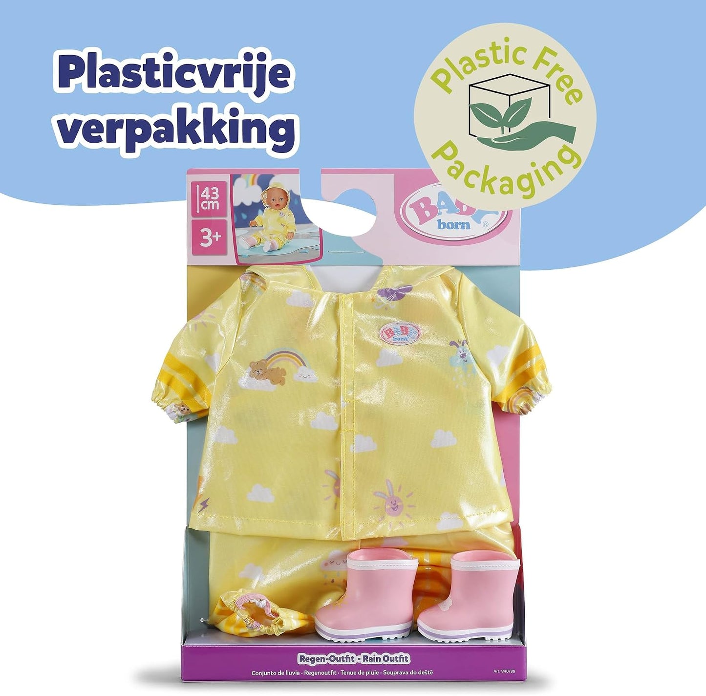 Baby Born Regenoutfit - 43Cm