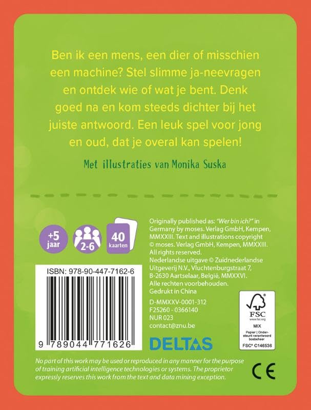 Wie ben ik?: Het knotsgekke raadspel met ja- neevragen!