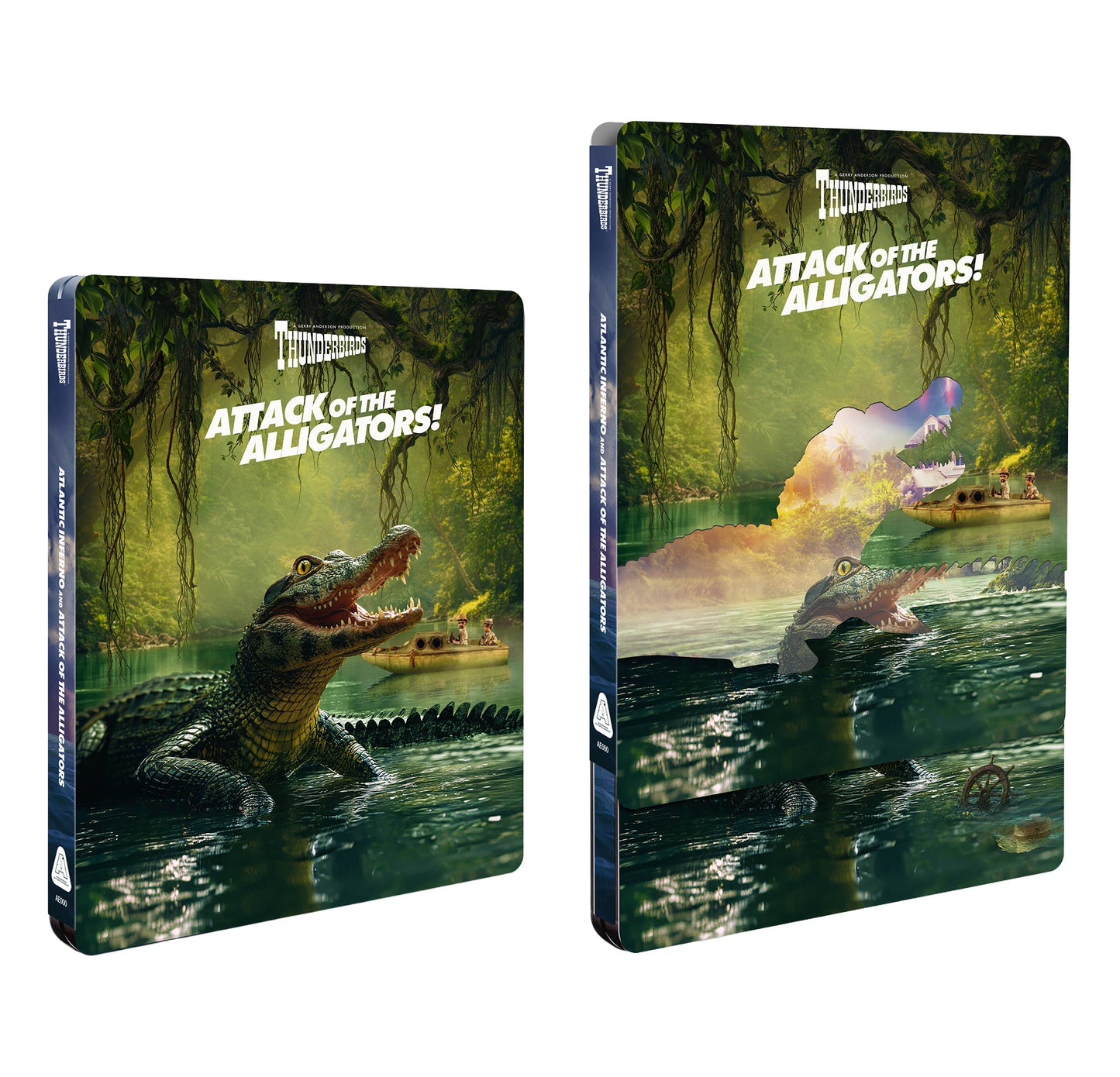 Thunderbirds: Atlantic Inferno/Attack of the Alligators! Limited Edition 4K UHD Steelbook
